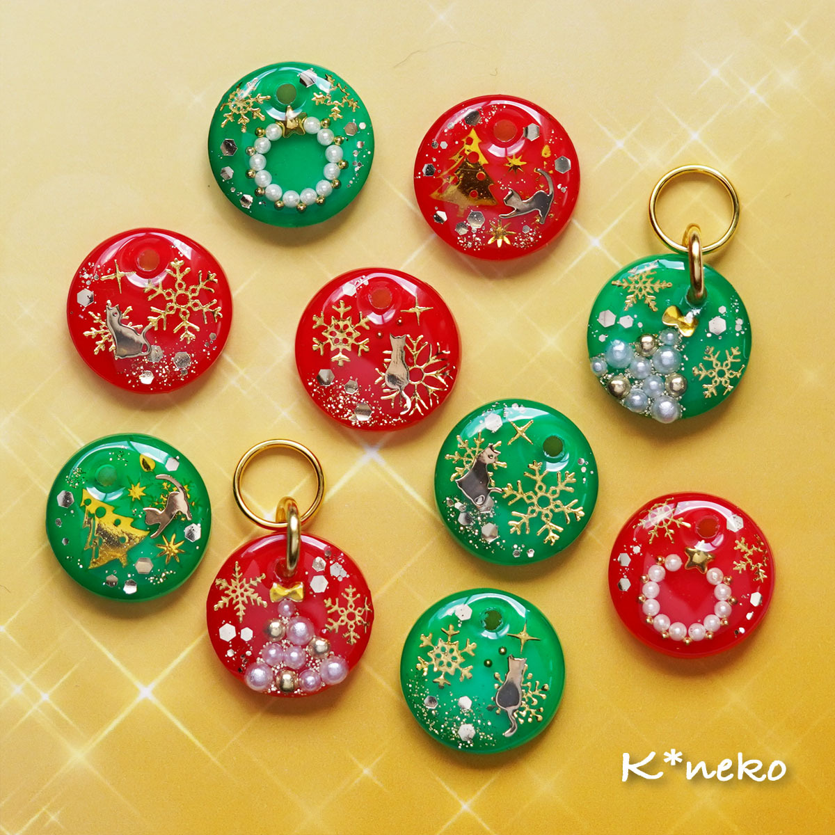 【K*neko】11月9日夜20時・数量限定・期間限定「クリスマス迷子札」販売スタート