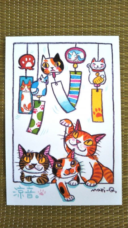 猫ポストカード