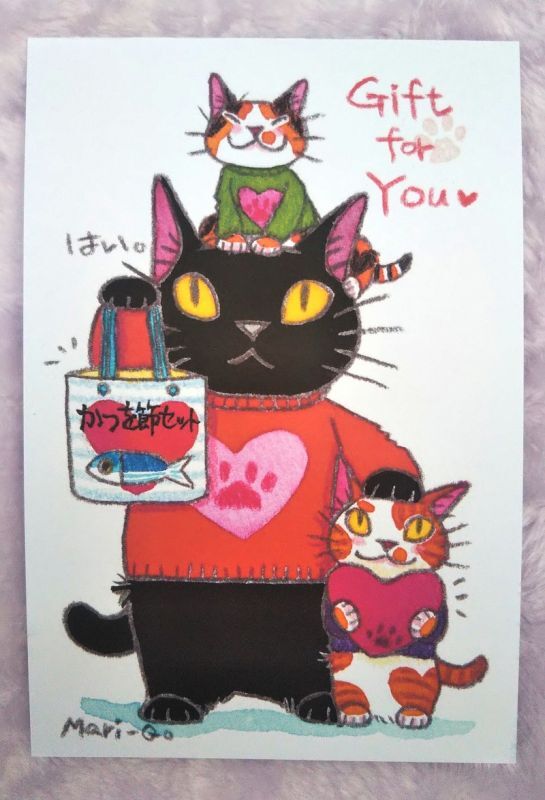 猫ポストカード