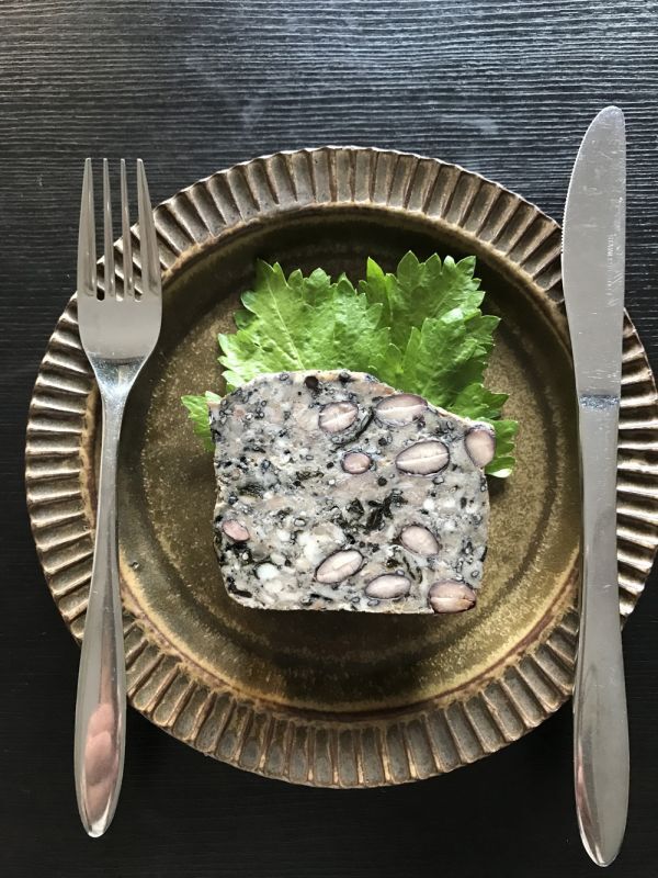 無添加手作り黒パテ(季節のテリーヌ 冬バージョン)