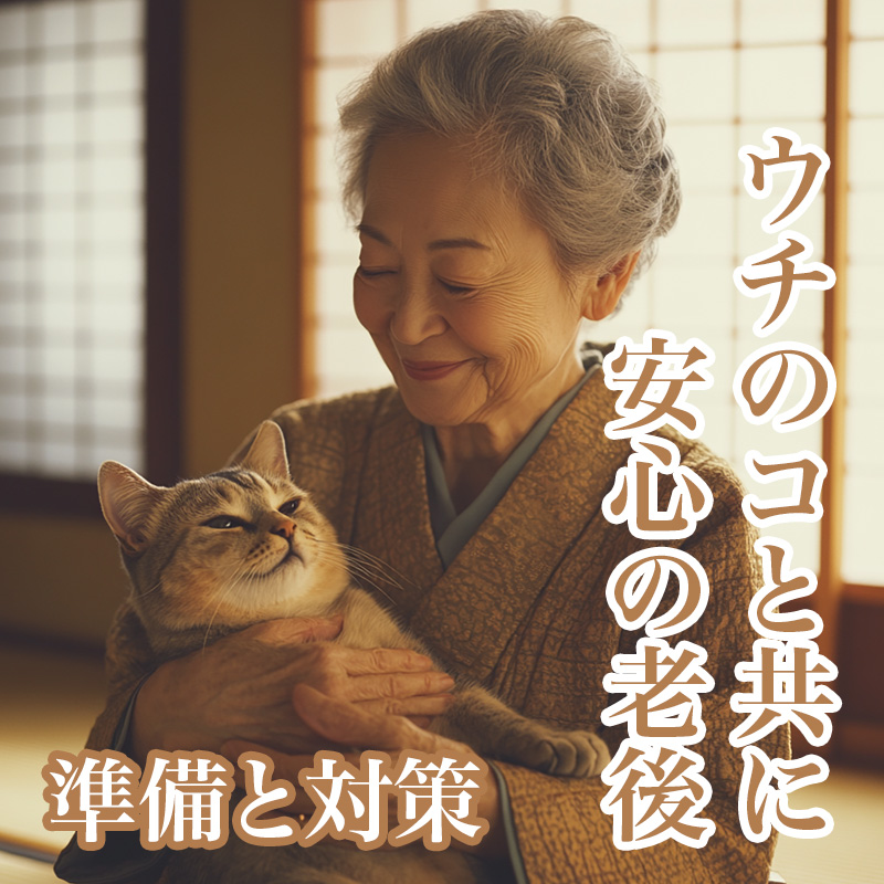 にゃっ展2025：講習会【ウチのコと共に安心の老後〜準備と対策〜】申し込み